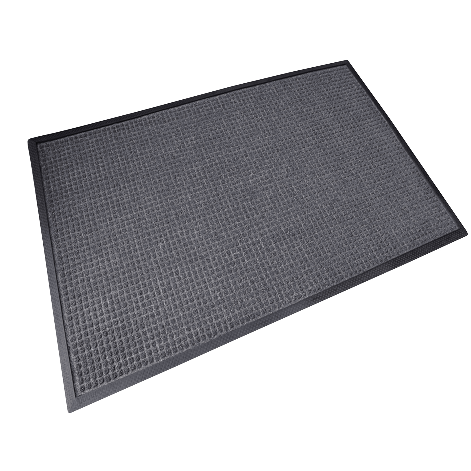 Rhino Mats Town & Country Commercial-Grade Entrance Mat — 2ft. x 3ft. x 3/8in., Indoor/Outdoor, Charcoal, Model# TNC-2436CH